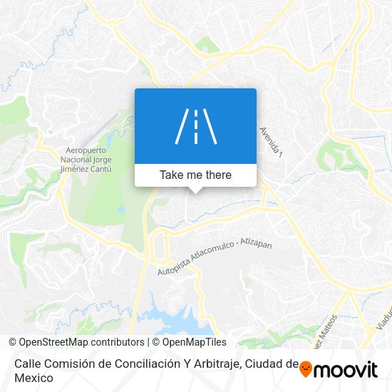 Calle Comisión de Conciliación Y Arbitraje map