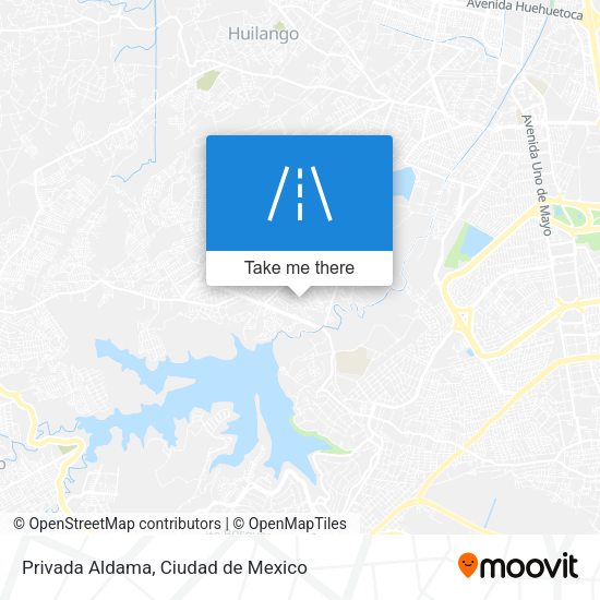 Mapa de Privada Aldama