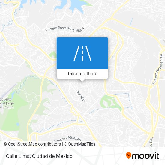 Mapa de Calle Lima