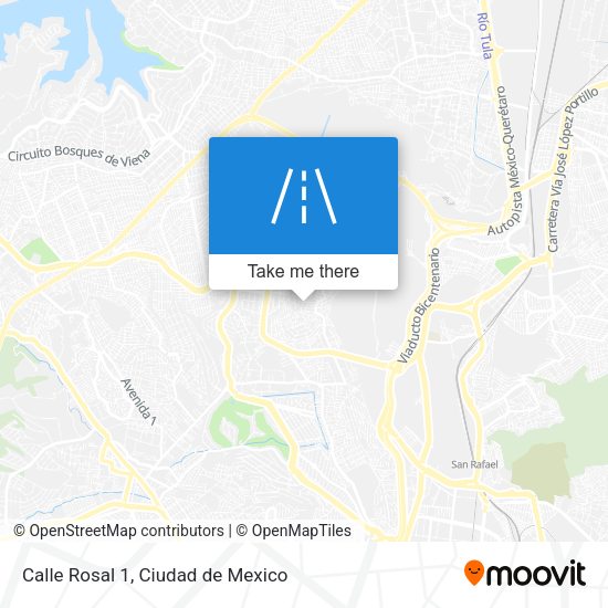 Calle Rosal 1 map
