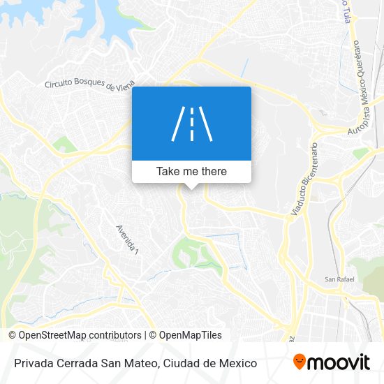 Privada Cerrada San Mateo map