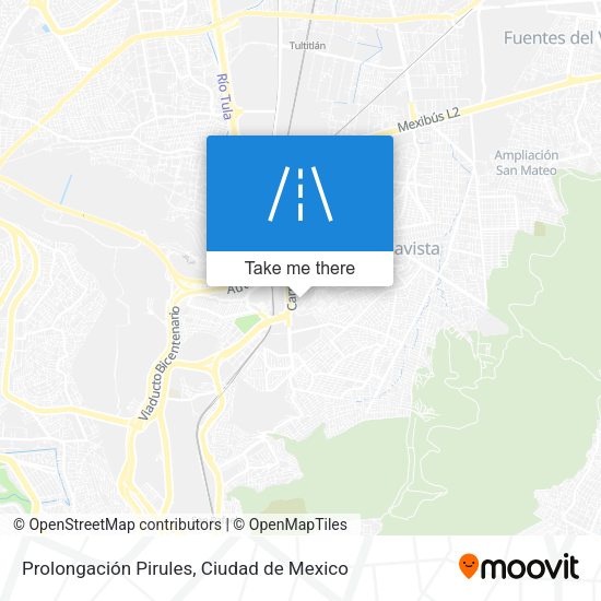 Mapa de Prolongación Pirules