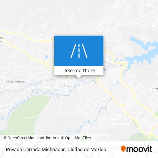 Privada Cerrada Michoacán map