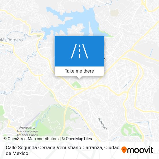 Calle Segunda Cerrada Venustiano Carranza map
