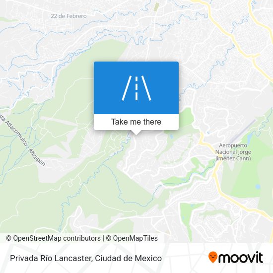 Mapa de Privada Río Lancaster