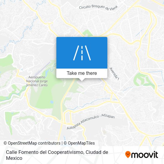 Mapa de Calle Fomento del Cooperativismo