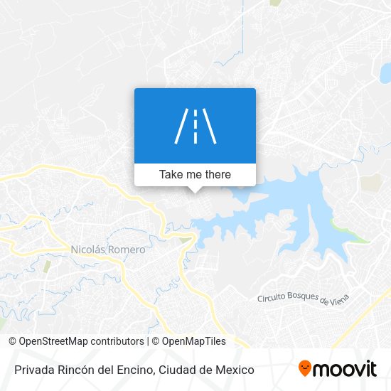 Privada Rincón del Encino map