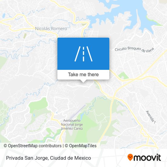 Privada San Jorge map