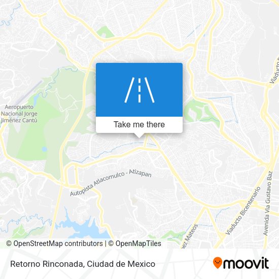Retorno Rinconada map