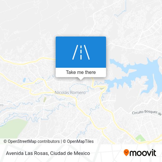 Avenida Las Rosas map