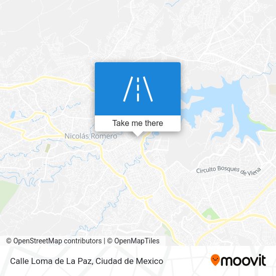 Calle Loma de La Paz map