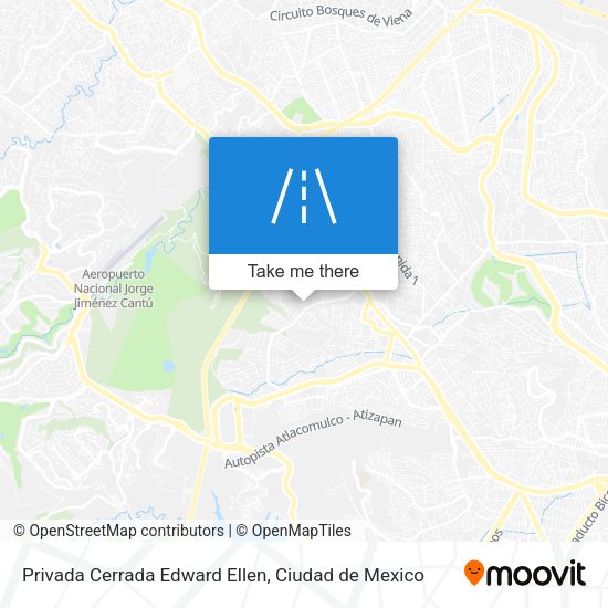 Mapa de Privada Cerrada Edward Ellen