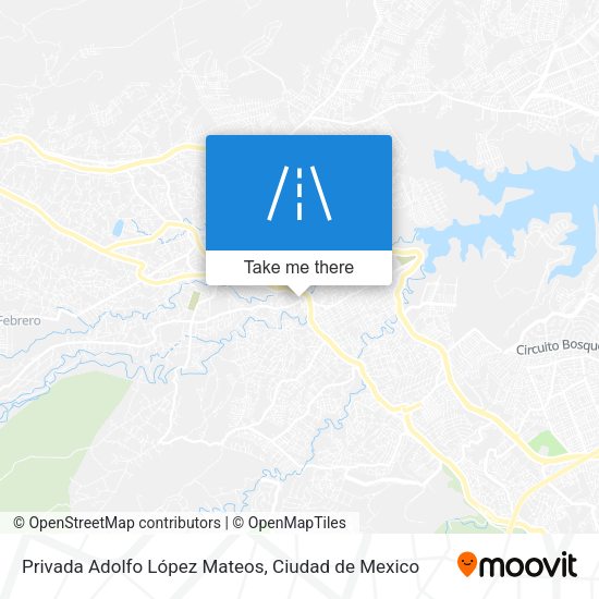 Privada Adolfo López Mateos map