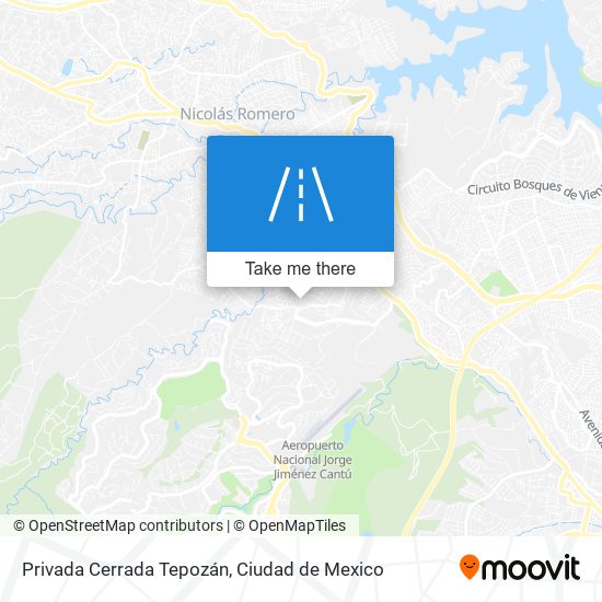 Privada Cerrada Tepozán map