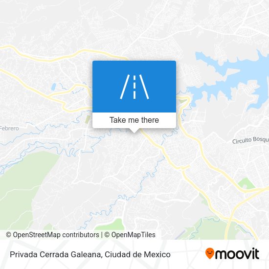Privada Cerrada Galeana map