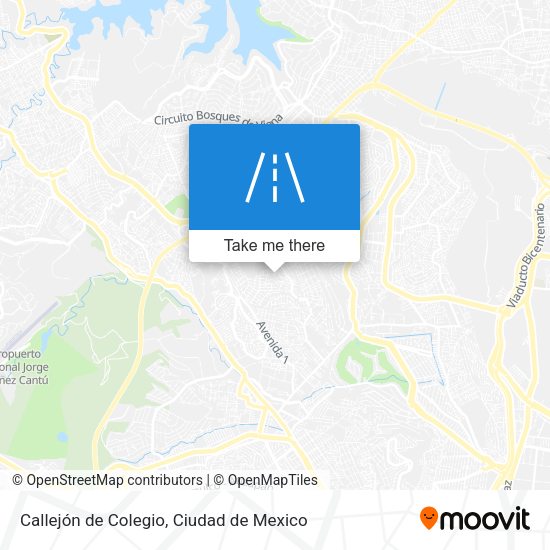 Callejón de Colegio map
