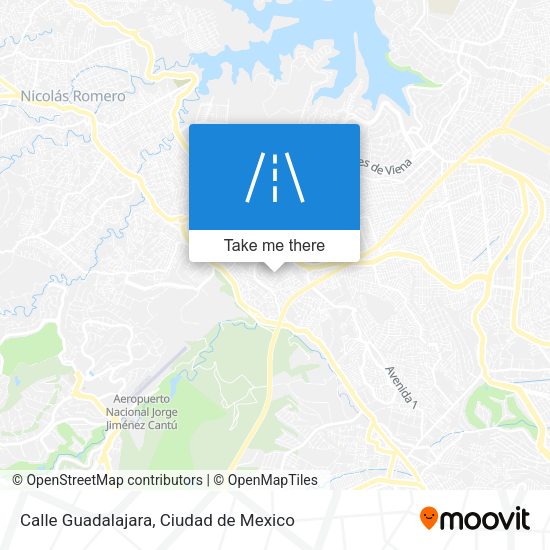 Calle Guadalajara map