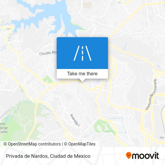 Privada de Nardos map