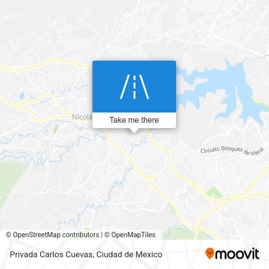 Privada Carlos Cuevas map