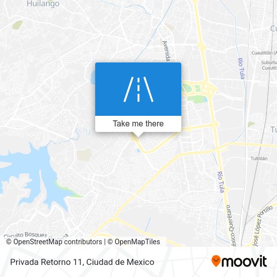 Privada Retorno 11 map