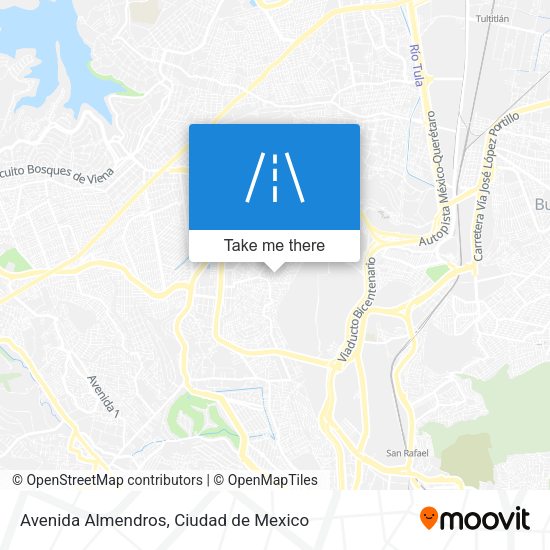 Avenida Almendros map