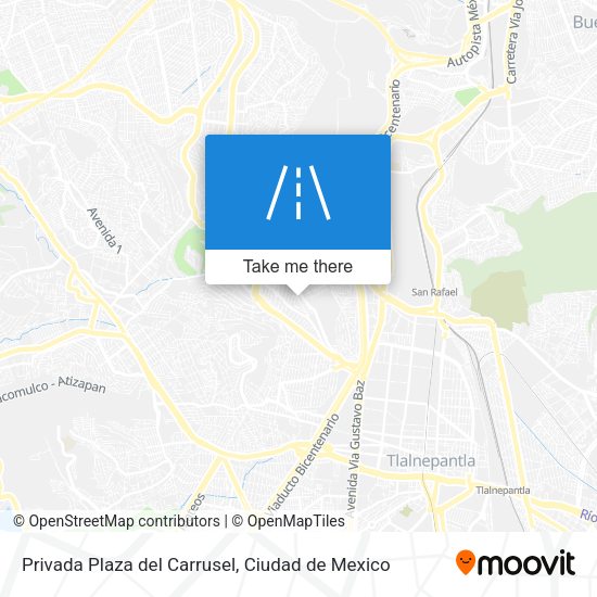 Privada Plaza del Carrusel map