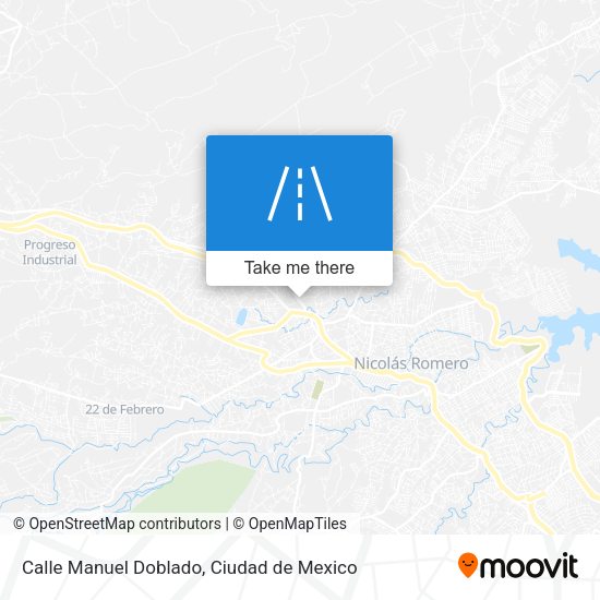 Calle Manuel Doblado map