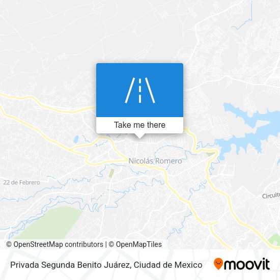 Privada Segunda Benito Juárez map