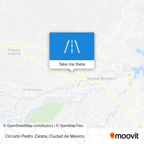 Mapa de Circuito Pedro Zárate