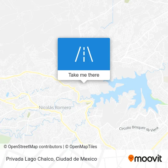 Privada Lago Chalco map
