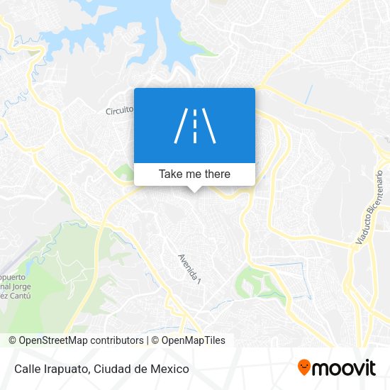 Mapa de Calle Irapuato