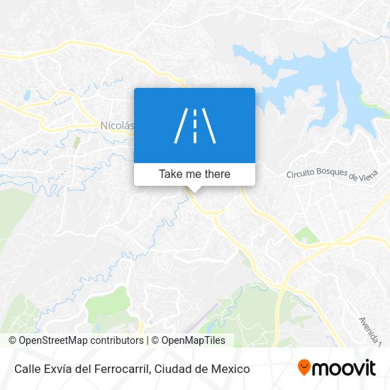 Calle Exvía del Ferrocarril map