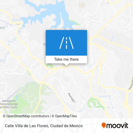 Calle Villa de Las Flores map
