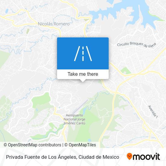 Privada Fuente de Los Ángeles map
