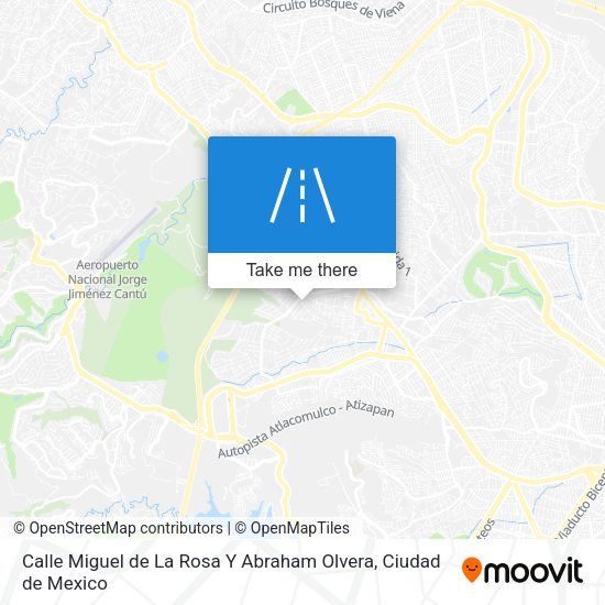 Calle Miguel de La Rosa Y Abraham Olvera map