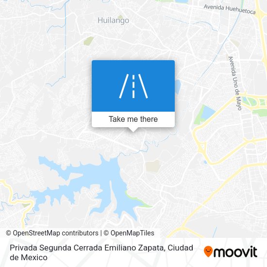 Mapa de Privada Segunda Cerrada Emiliano Zapata