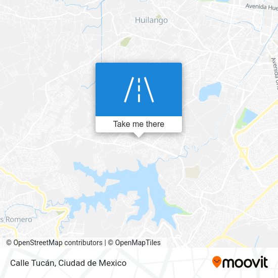 Mapa de Calle Tucán