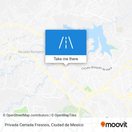 Privada Cerrada Fresnos map