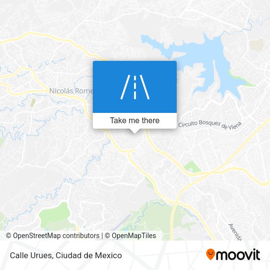 Mapa de Calle Urues