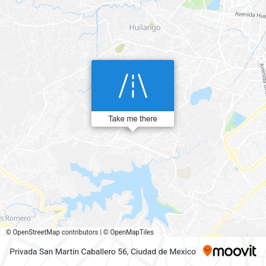 Mapa de Privada San Martín Caballero 56