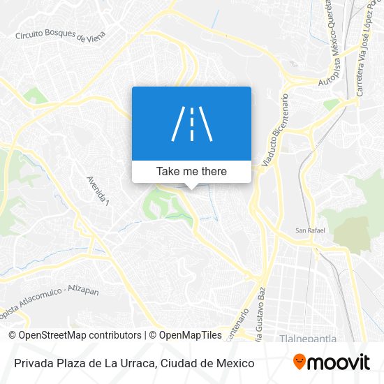 Mapa de Privada Plaza de La Urraca