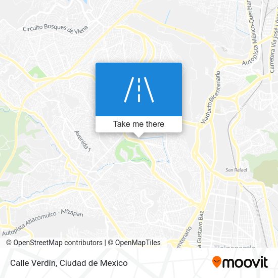 Mapa de Calle Verdín