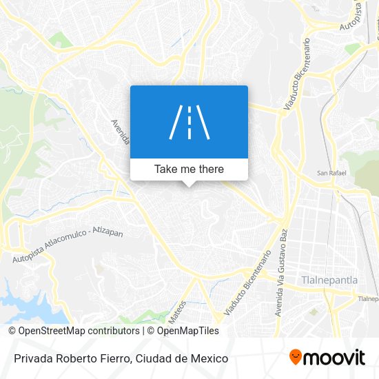 Privada Roberto Fierro map