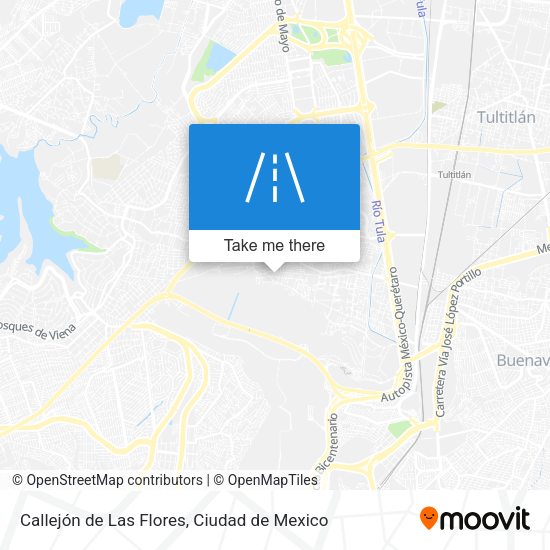 Callejón de Las Flores map