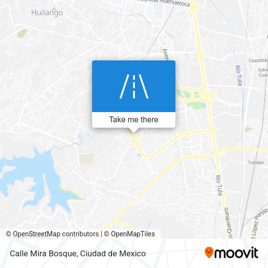 Calle Mira Bosque map