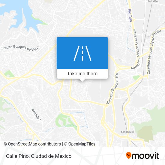 Mapa de Calle Pino