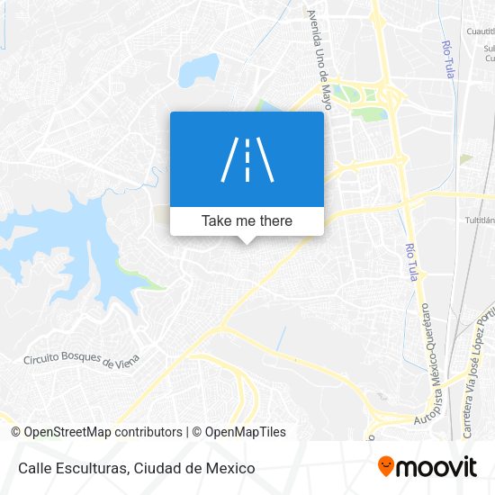 Mapa de Calle Esculturas