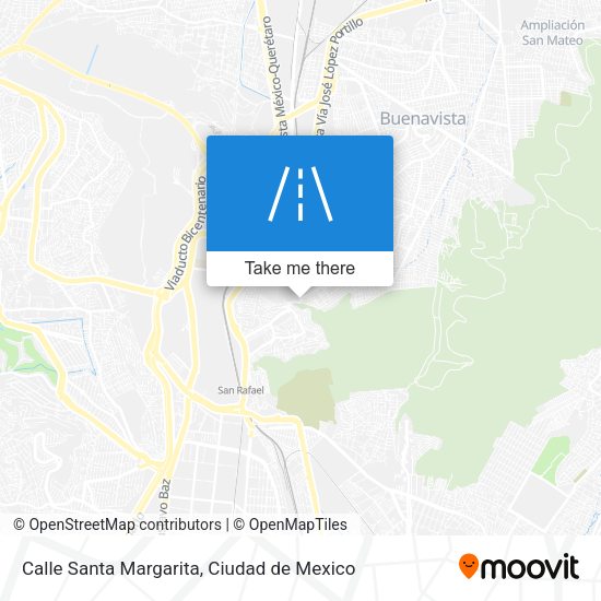 Mapa de Calle Santa Margarita