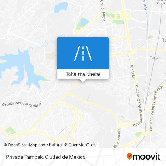 Privada Tampak map