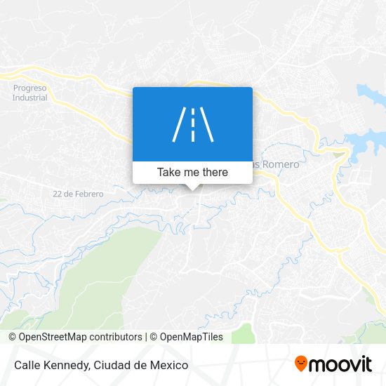 Calle Kennedy map